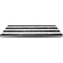 Black and White Striped Marble Universal Laptop 16in (13 x 9.4in) Skin